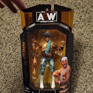 AEW Wrestling Action Figure - Blue and White